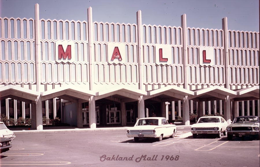 Oakland Mall - Historical Photo (newer photo)